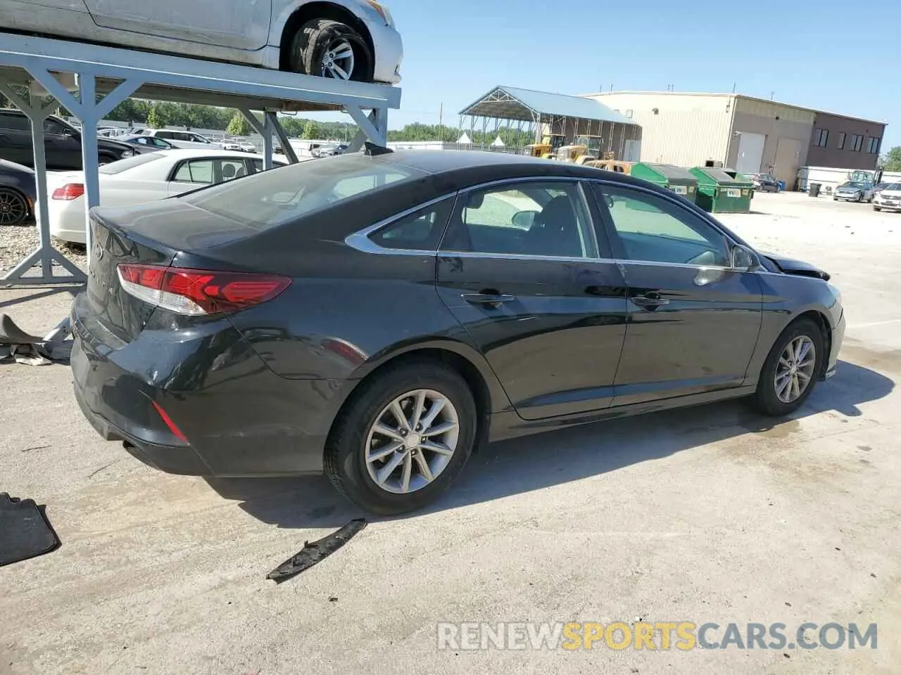 3 Photograph of a damaged car 5NPE24AF3KH755546 HYUNDAI SONATA 2019