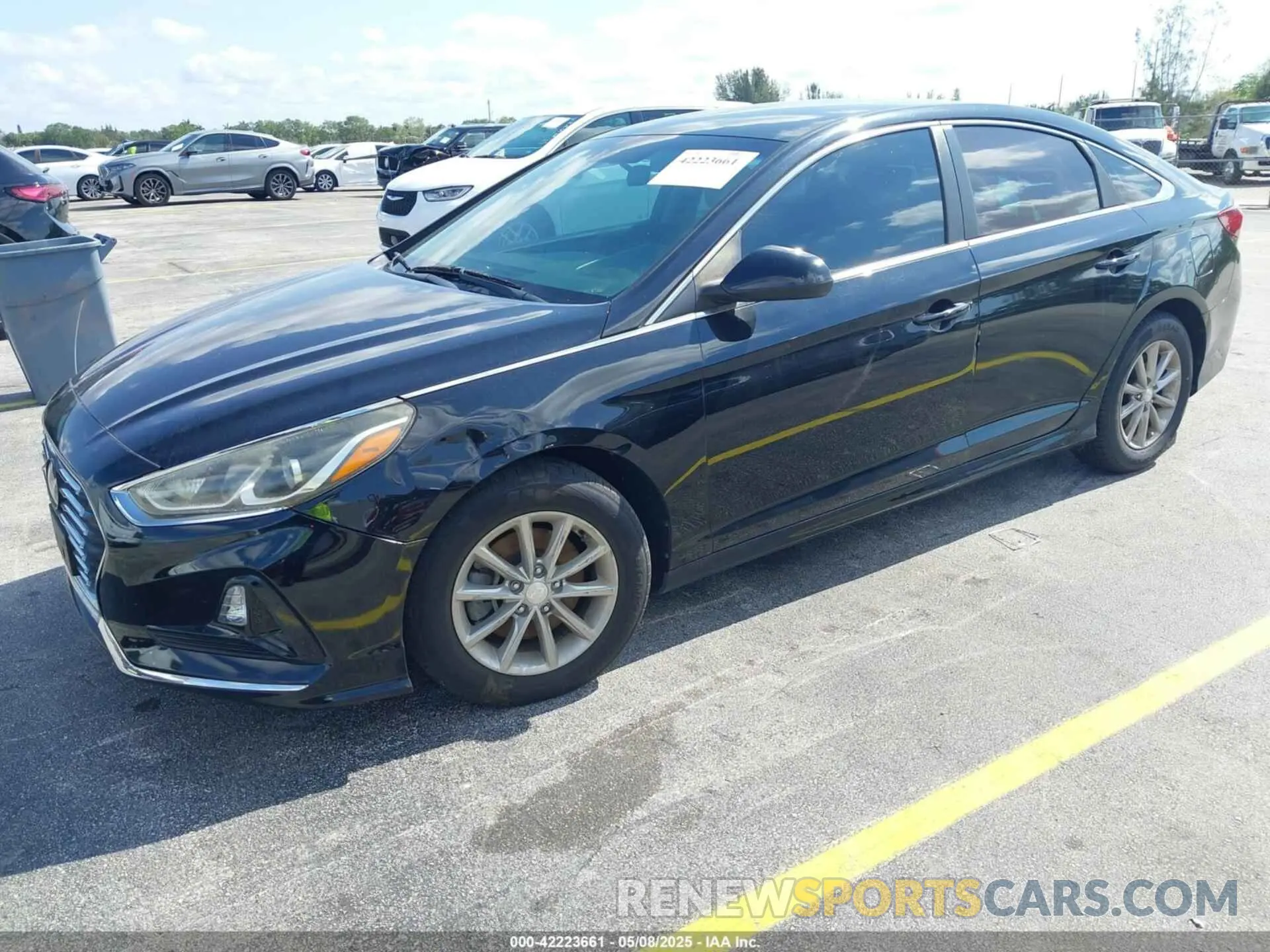 2 Photograph of a damaged car 5NPE24AF3KH759550 HYUNDAI SONATA 2019