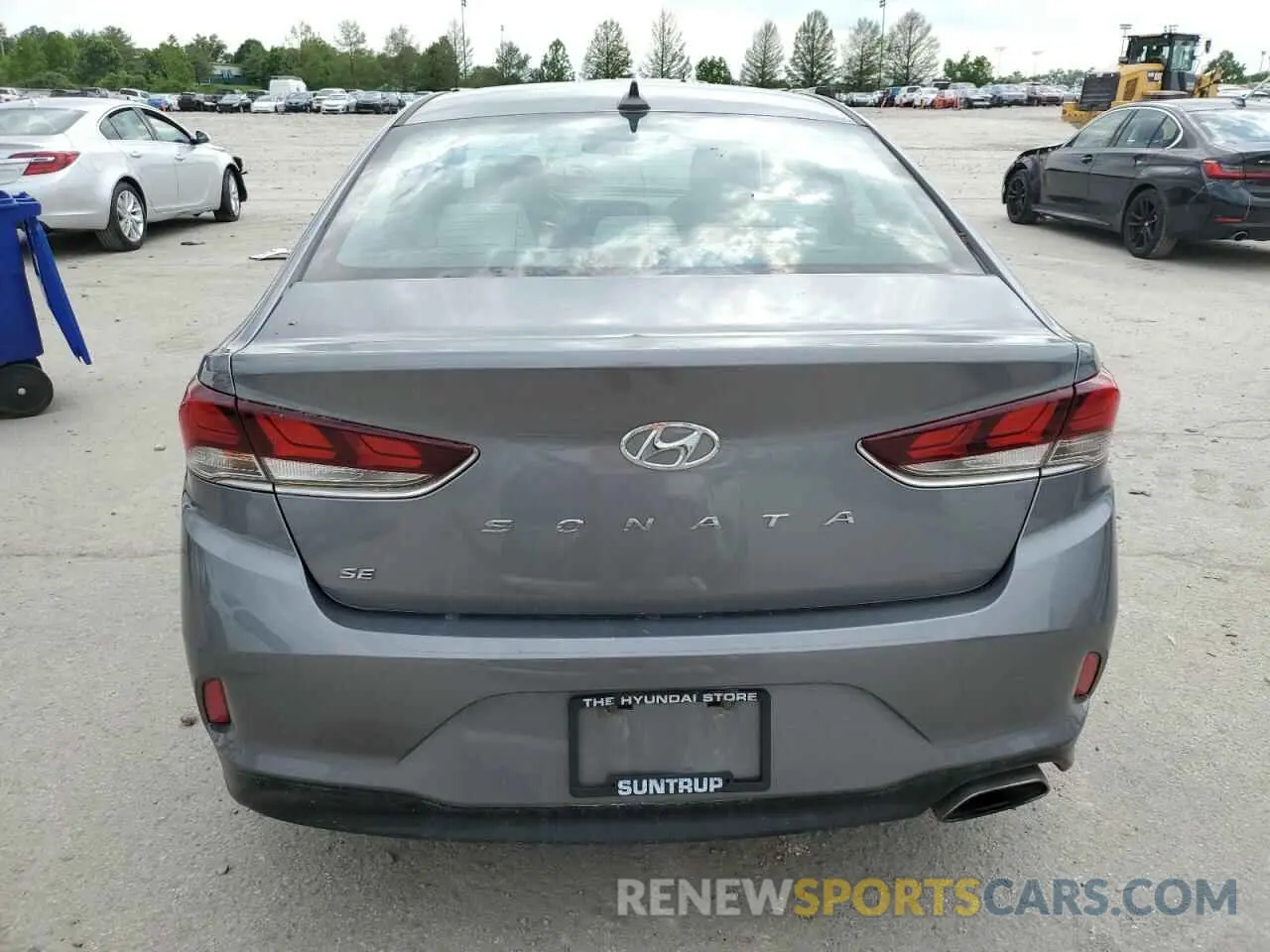 6 Photograph of a damaged car 5NPE24AF3KH763114 HYUNDAI SONATA 2019