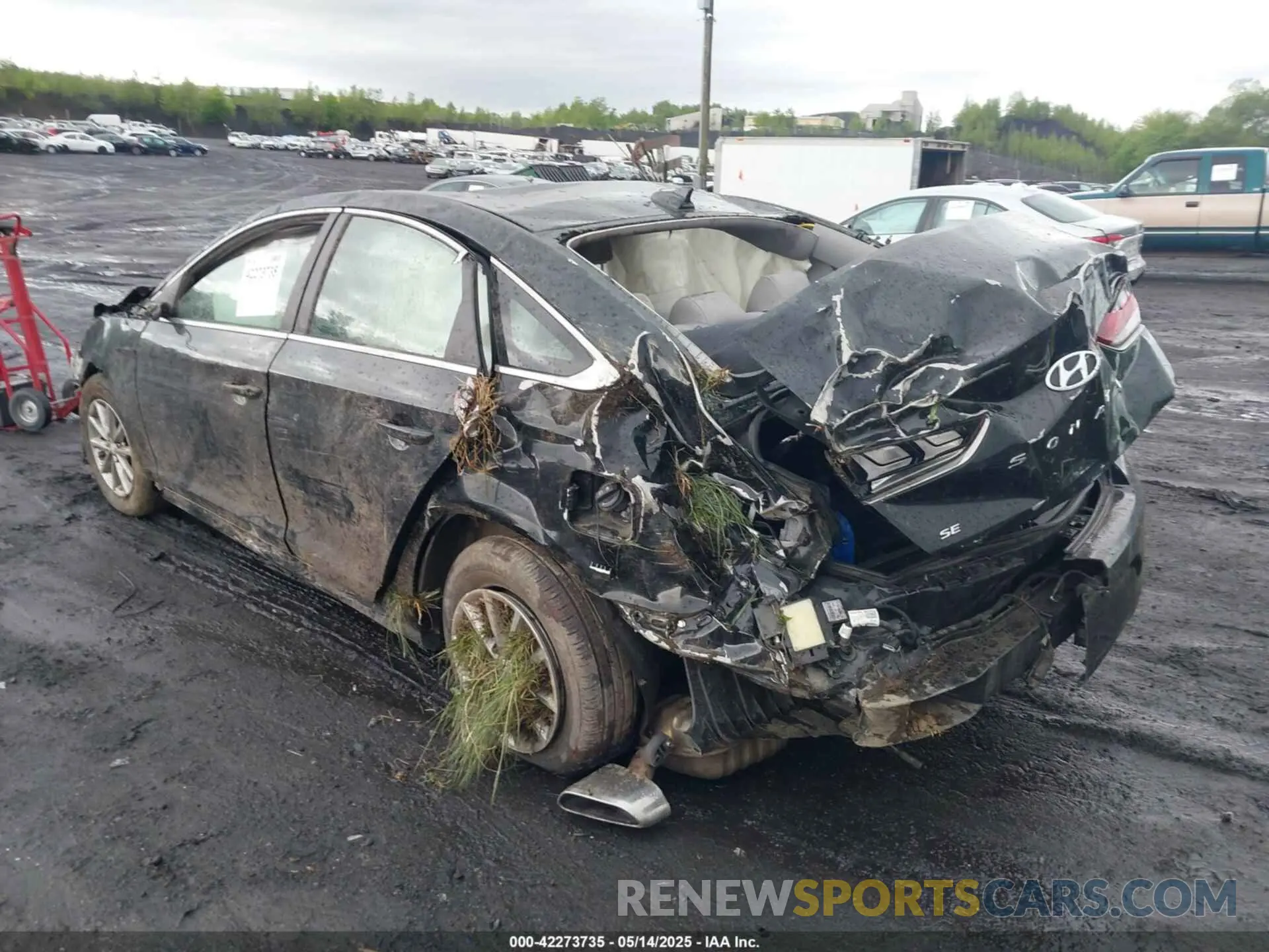 3 Photograph of a damaged car 5NPE24AF3KH780396 HYUNDAI SONATA 2019