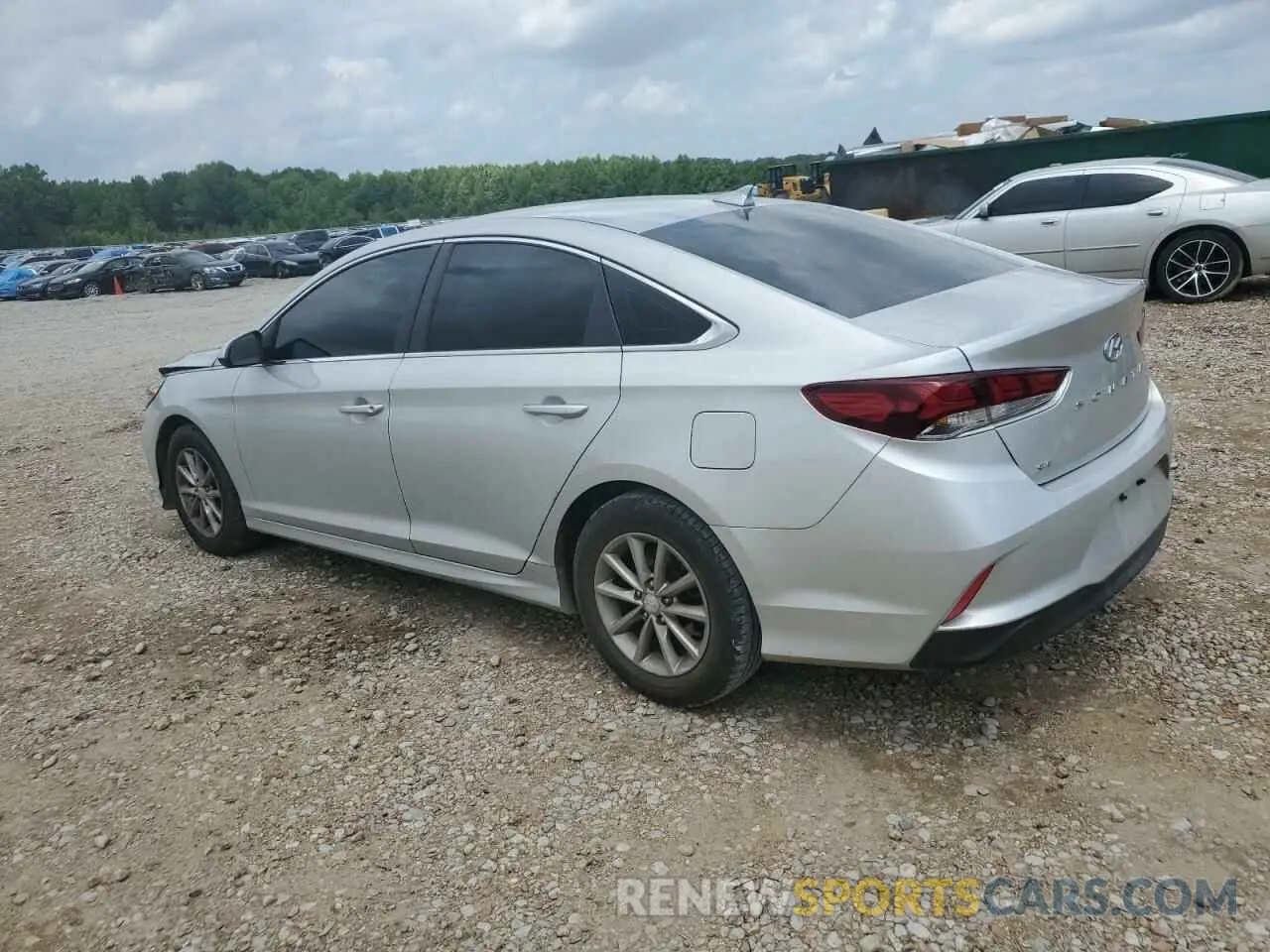 2 Photograph of a damaged car 5NPE24AF3KH784190 HYUNDAI SONATA 2019