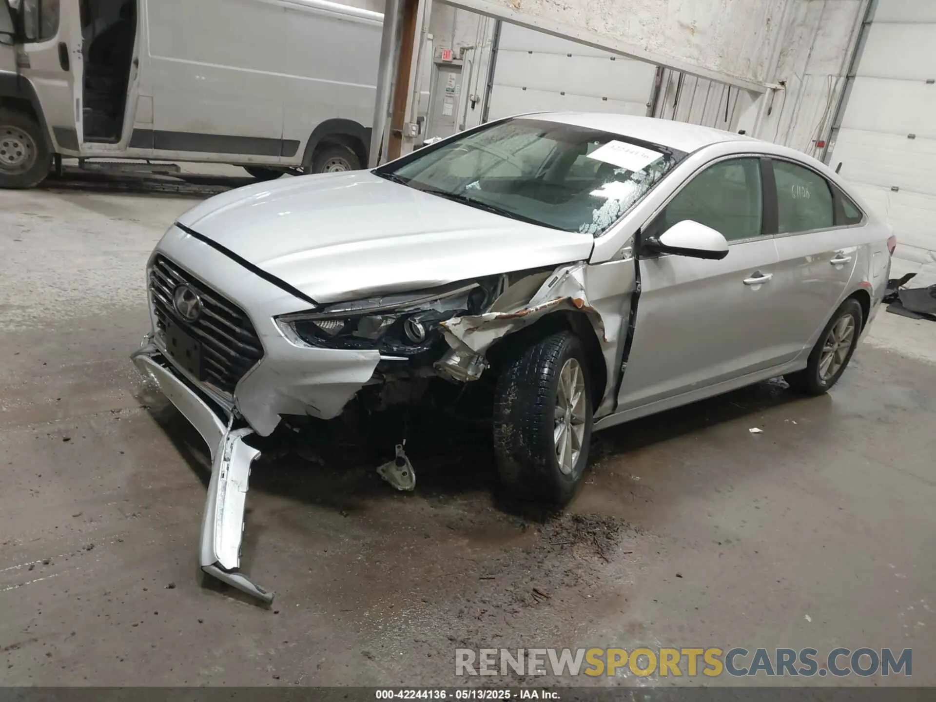 2 Photograph of a damaged car 5NPE24AF3KH787686 HYUNDAI SONATA 2019