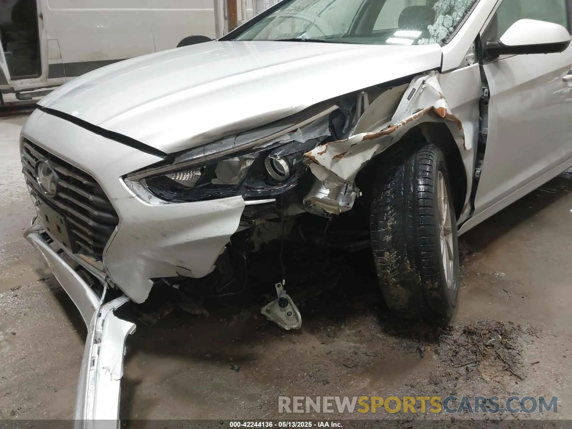 6 Photograph of a damaged car 5NPE24AF3KH787686 HYUNDAI SONATA 2019