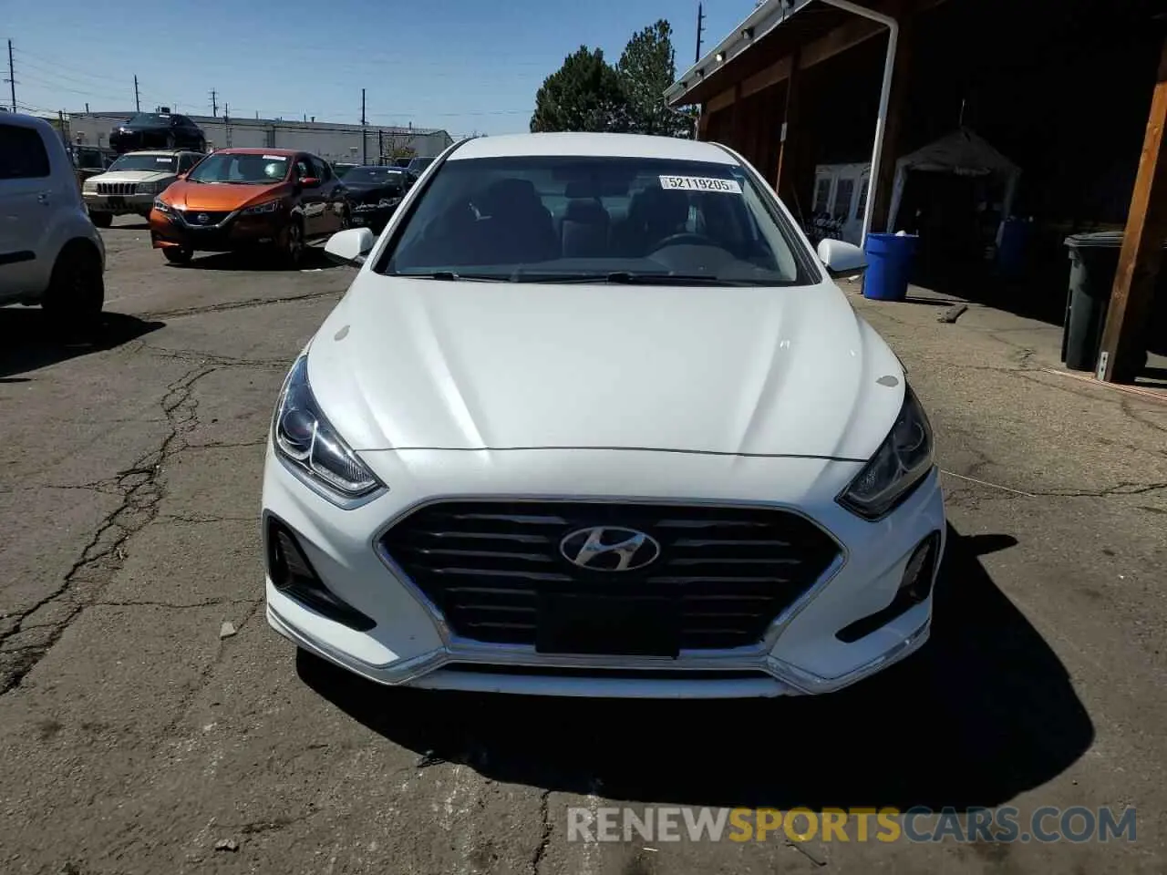 5 Photograph of a damaged car 5NPE24AF3KH789096 HYUNDAI SONATA 2019