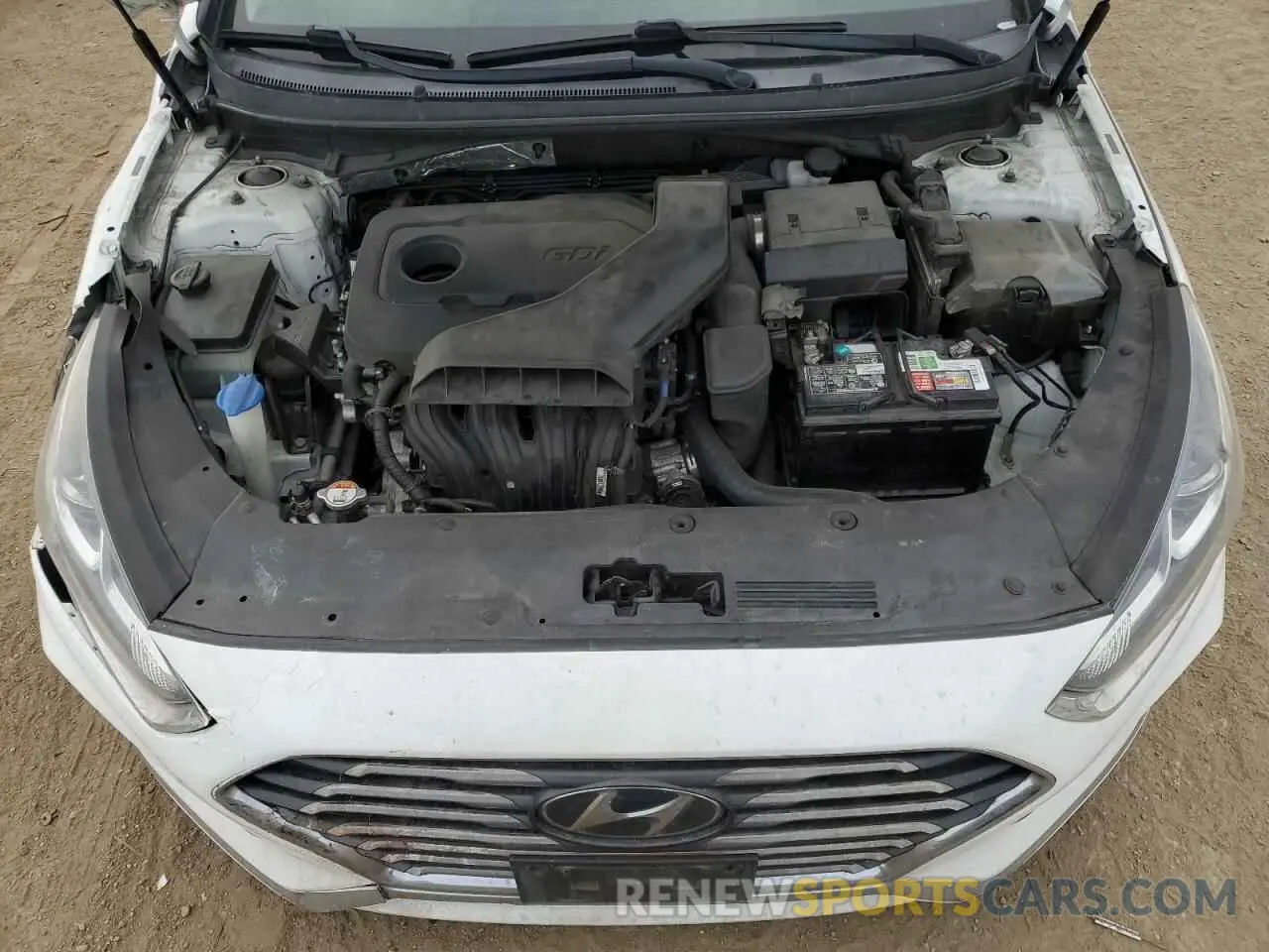 11 Photograph of a damaged car 5NPE24AF3KH792435 HYUNDAI SONATA 2019