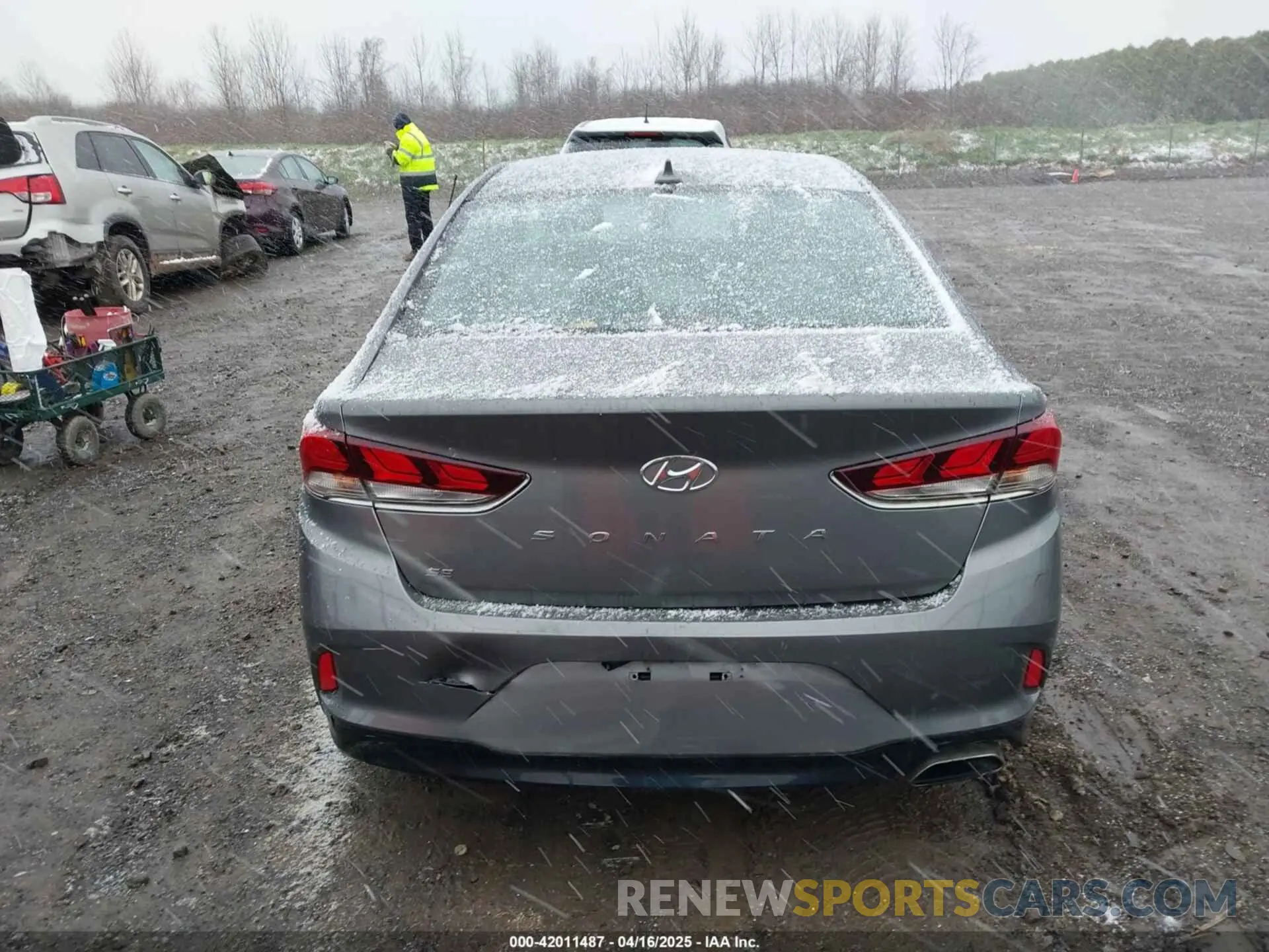 17 Photograph of a damaged car 5NPE24AF3KH798980 HYUNDAI SONATA 2019