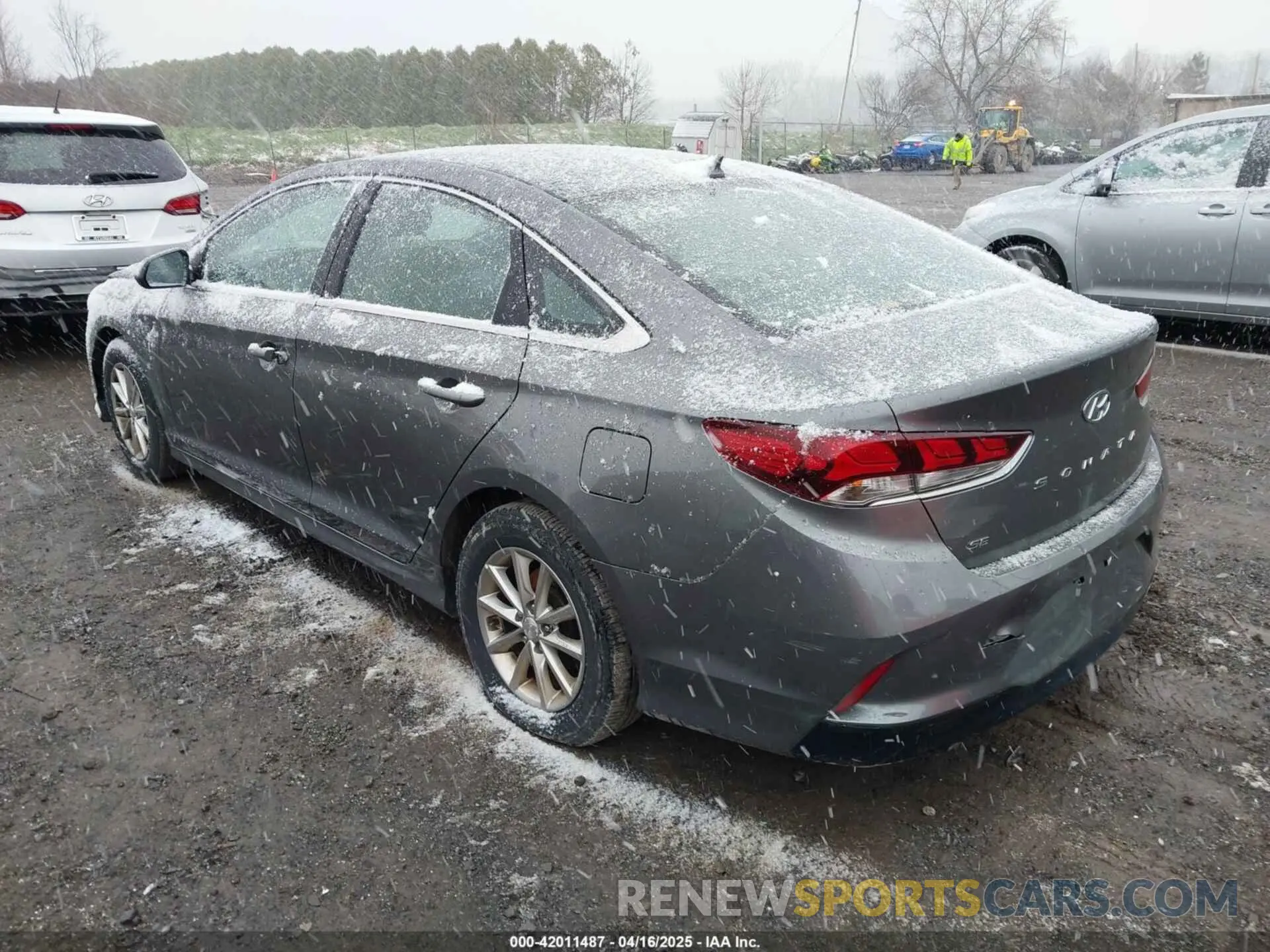 3 Photograph of a damaged car 5NPE24AF3KH798980 HYUNDAI SONATA 2019