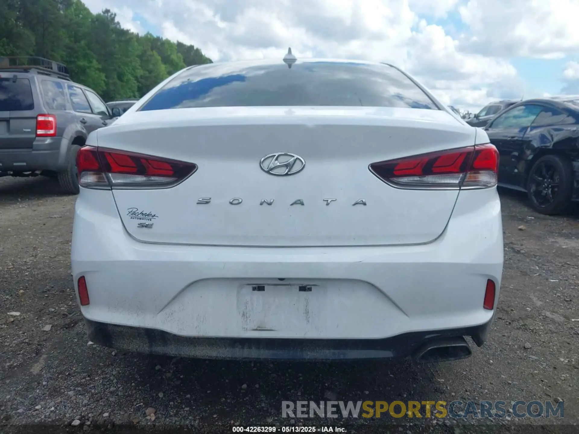 17 Photograph of a damaged car 5NPE24AF3KH803241 HYUNDAI SONATA 2019