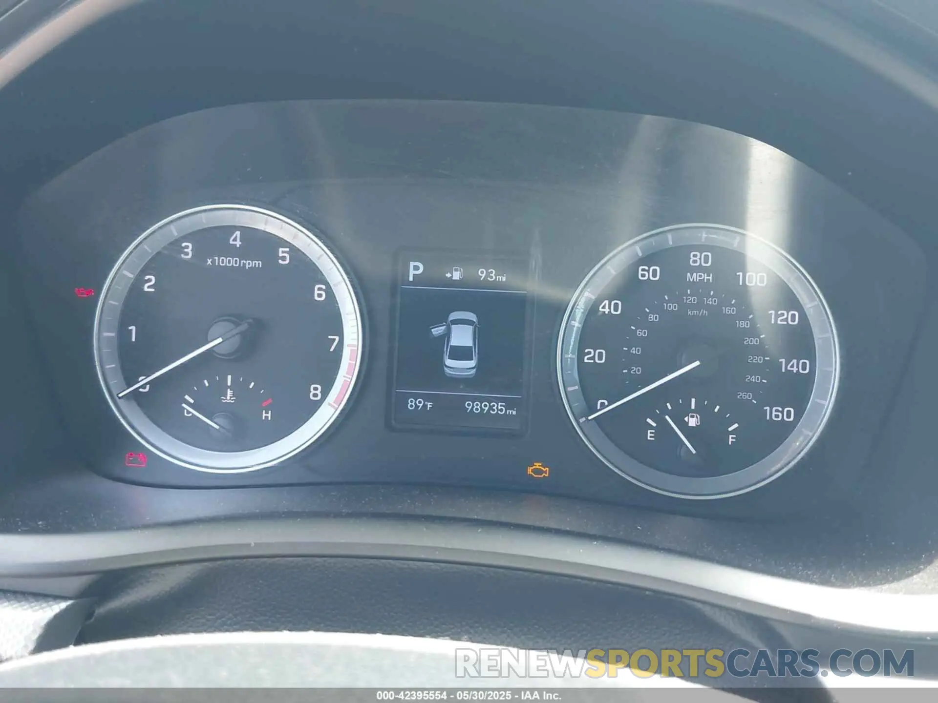 14 Photograph of a damaged car 5NPE24AF3KH805359 HYUNDAI SONATA 2019