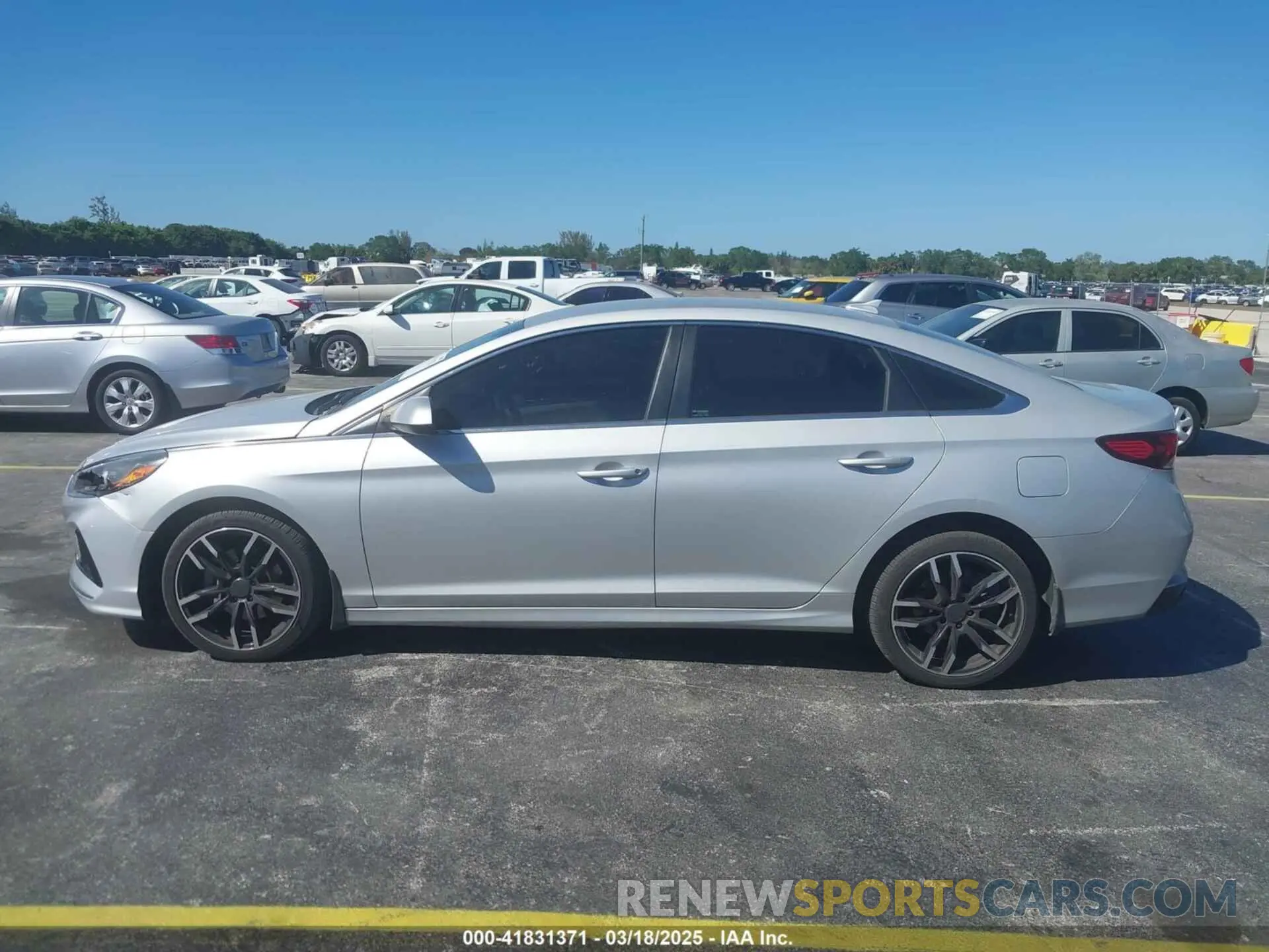 14 Photograph of a damaged car 5NPE24AF3KH810903 HYUNDAI SONATA 2019