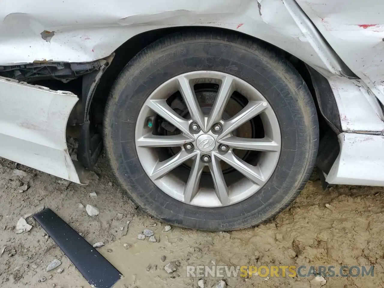 12 Photograph of a damaged car 5NPE24AF3KH812487 HYUNDAI SONATA 2019