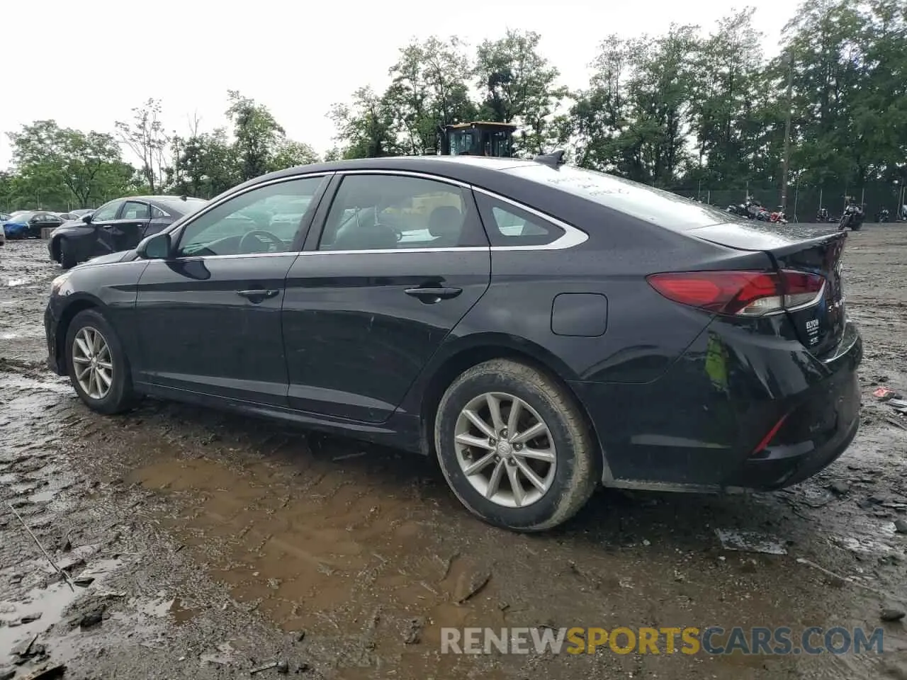 2 Photograph of a damaged car 5NPE24AF3KH817852 HYUNDAI SONATA 2019