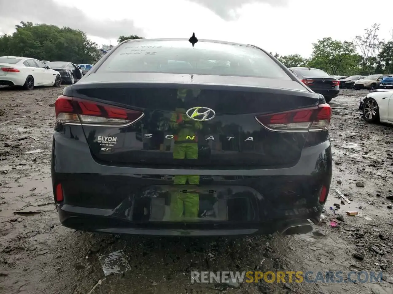 6 Photograph of a damaged car 5NPE24AF3KH817852 HYUNDAI SONATA 2019