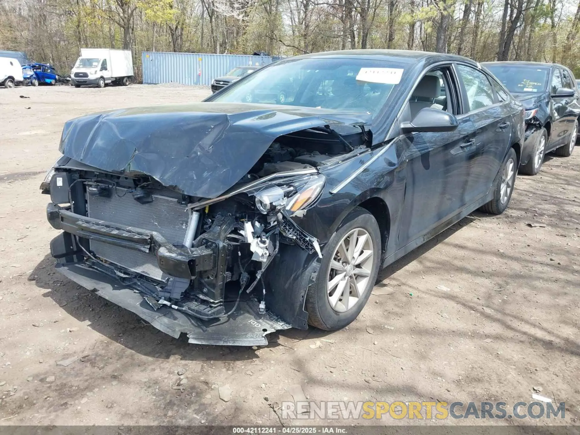 6 Photograph of a damaged car 5NPE24AF3KH819181 HYUNDAI SONATA 2019