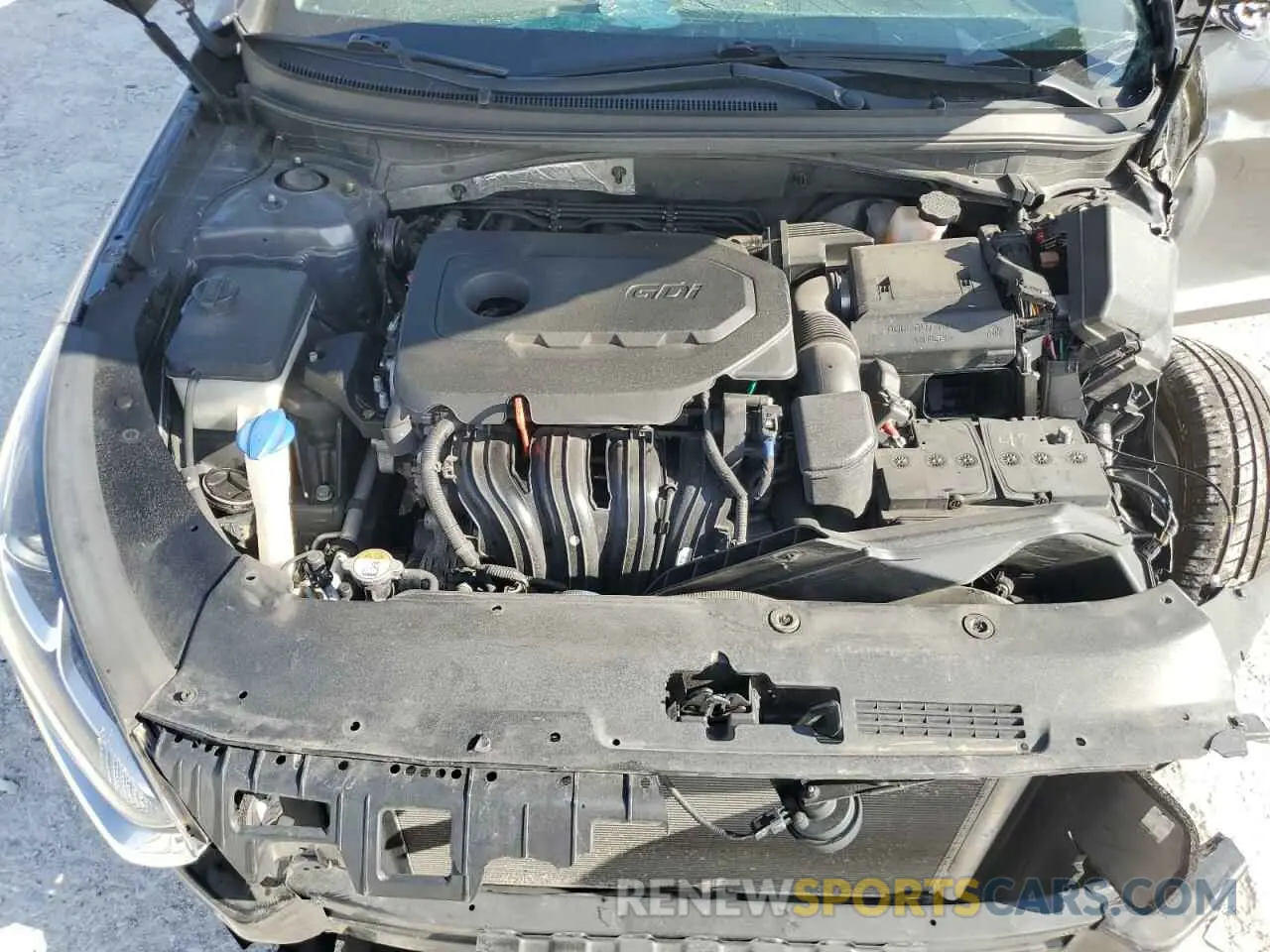 11 Photograph of a damaged car 5NPE24AF4KH733071 HYUNDAI SONATA 2019