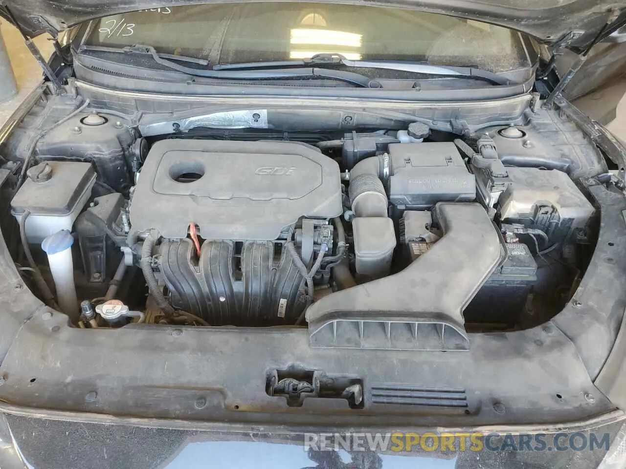 11 Photograph of a damaged car 5NPE24AF4KH736388 HYUNDAI SONATA 2019