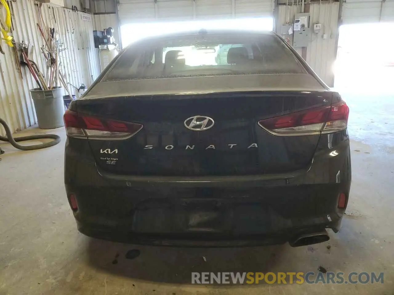6 Photograph of a damaged car 5NPE24AF4KH736388 HYUNDAI SONATA 2019