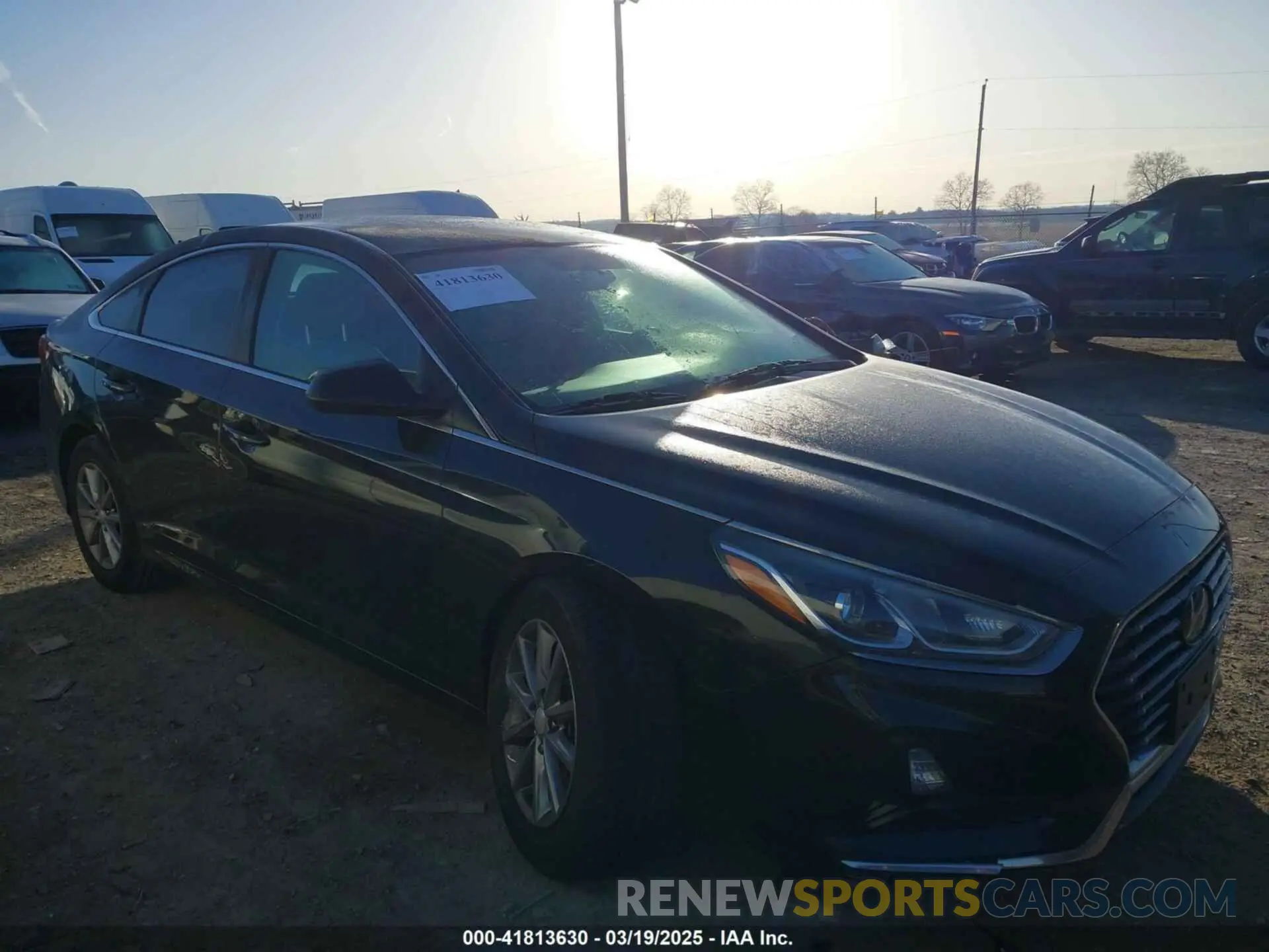 17 Photograph of a damaged car 5NPE24AF4KH743471 HYUNDAI SONATA 2019