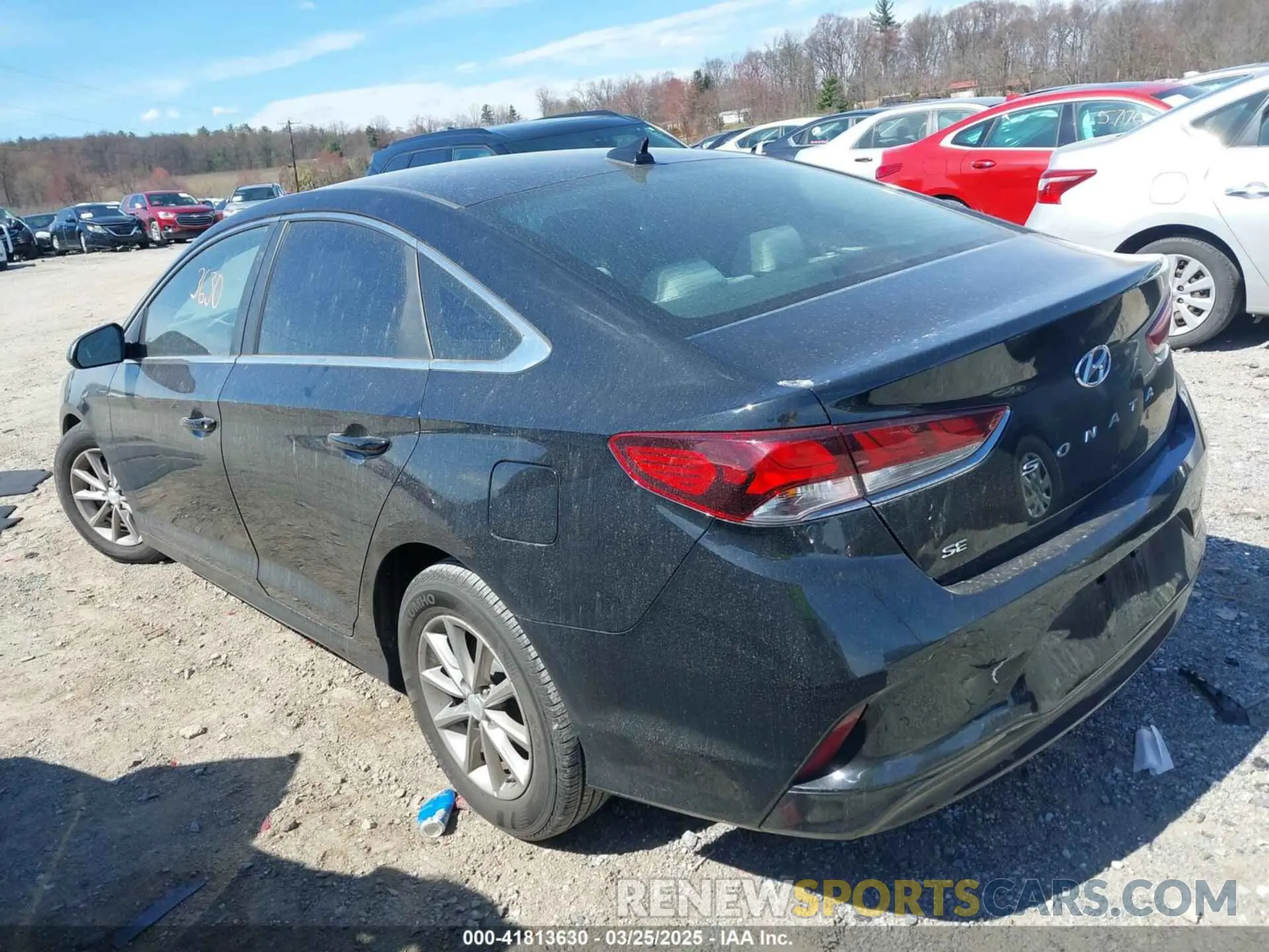 3 Photograph of a damaged car 5NPE24AF4KH743471 HYUNDAI SONATA 2019