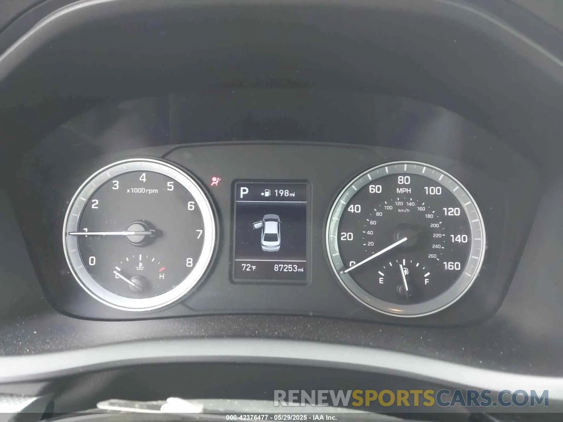 7 Photograph of a damaged car 5NPE24AF4KH745074 HYUNDAI SONATA 2019