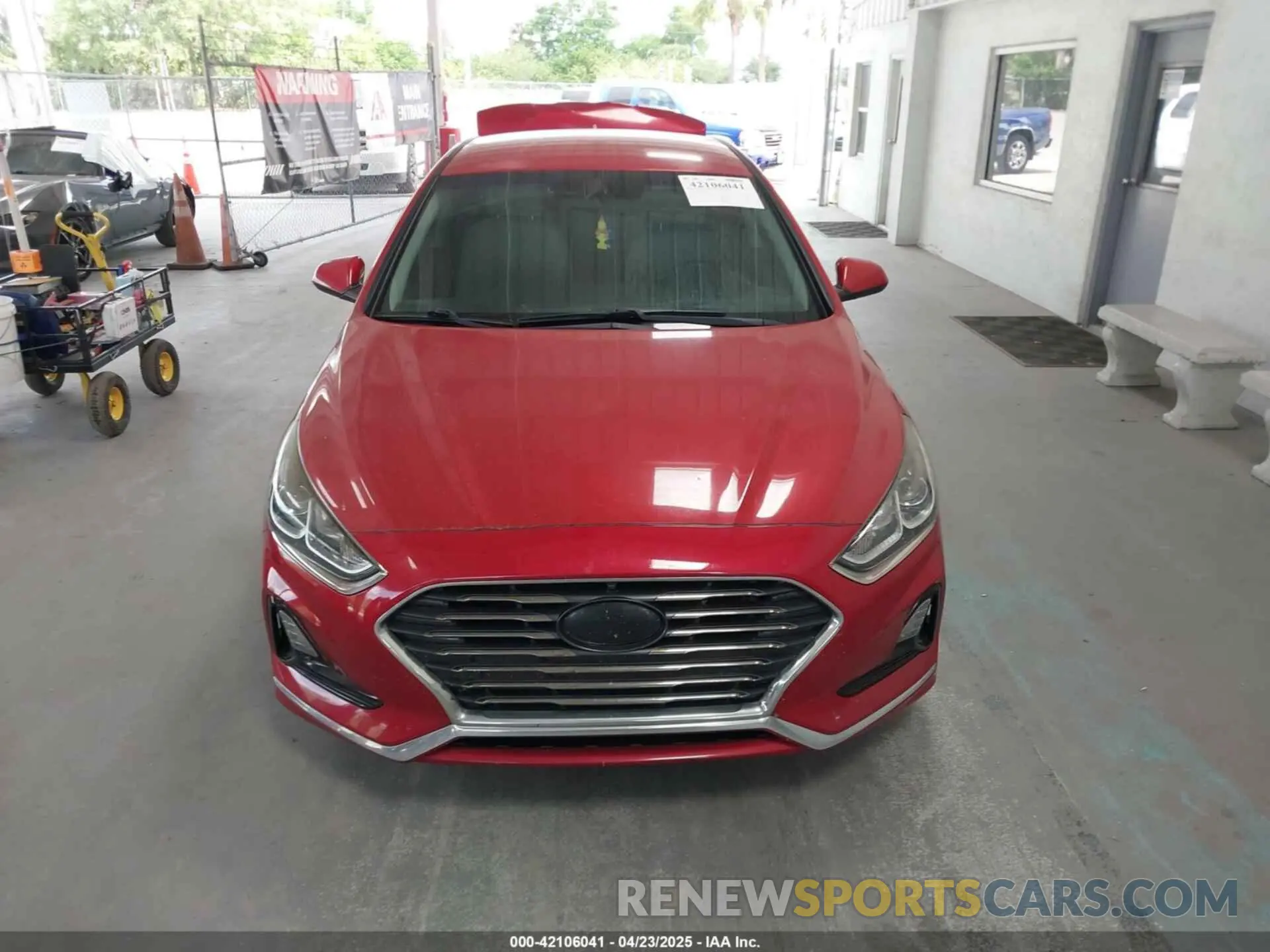 12 Photograph of a damaged car 5NPE24AF4KH745205 HYUNDAI SONATA 2019