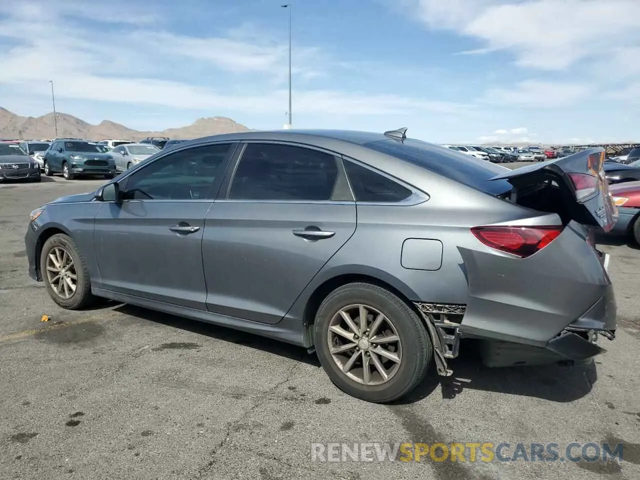 2 Photograph of a damaged car 5NPE24AF4KH751120 HYUNDAI SONATA 2019