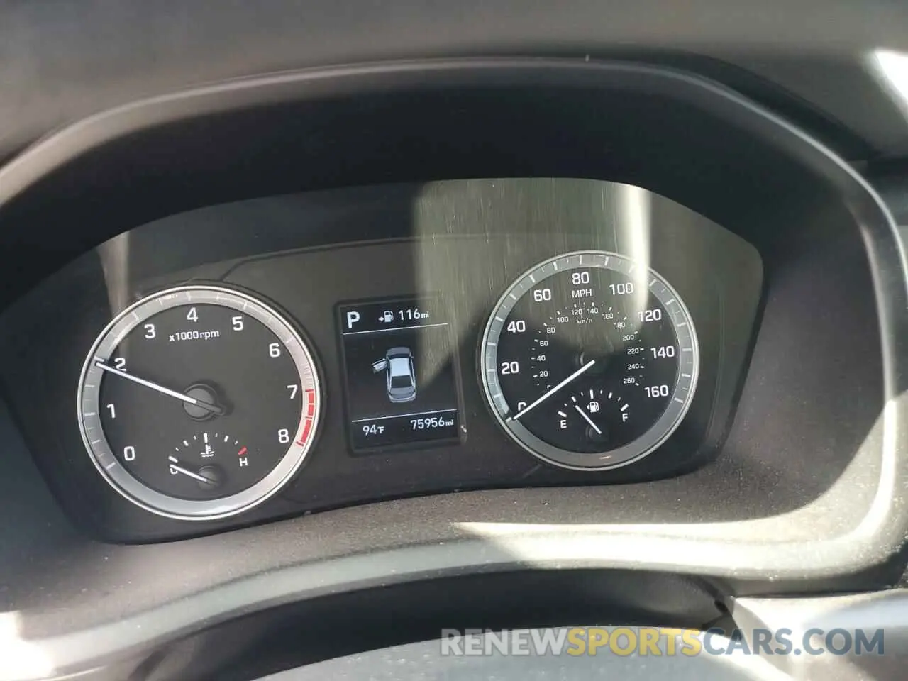 9 Photograph of a damaged car 5NPE24AF4KH751120 HYUNDAI SONATA 2019