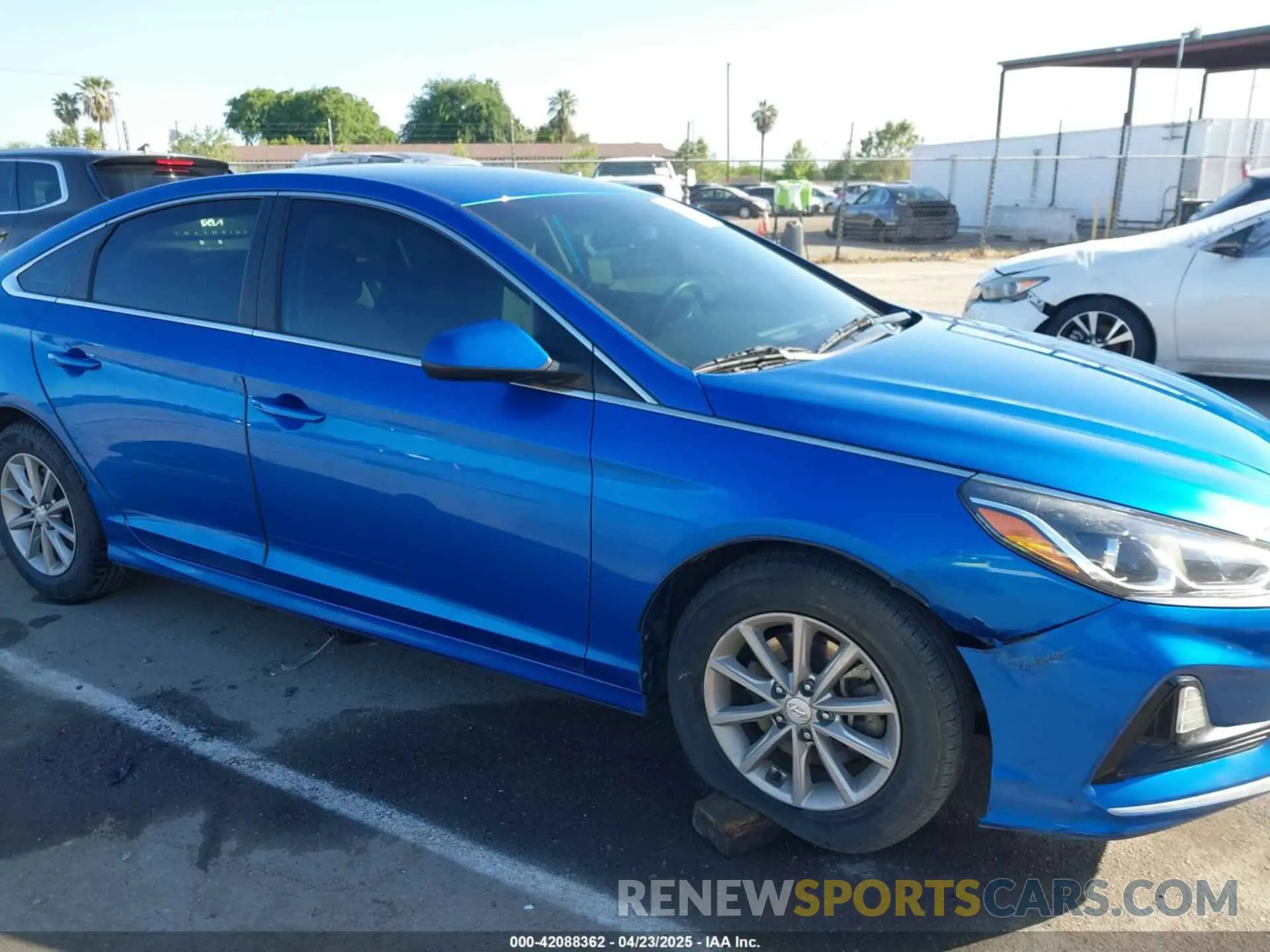 6 Photograph of a damaged car 5NPE24AF4KH760853 HYUNDAI SONATA 2019