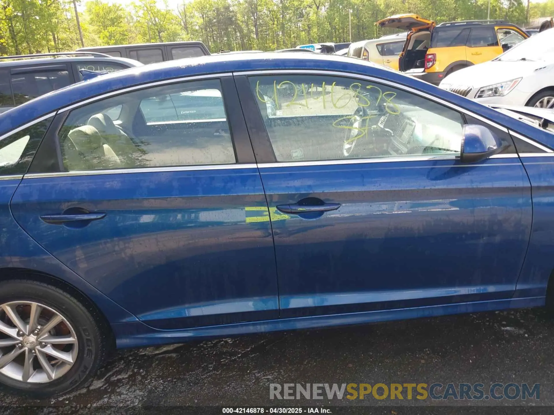 13 Photograph of a damaged car 5NPE24AF4KH780973 HYUNDAI SONATA 2019