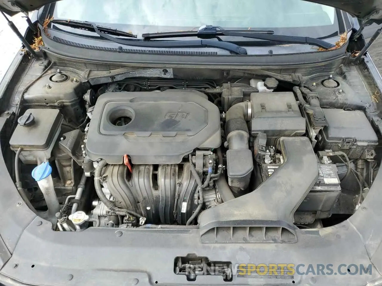 11 Photograph of a damaged car 5NPE24AF4KH802034 HYUNDAI SONATA 2019