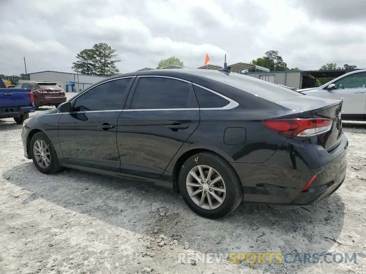 2 Photograph of a damaged car 5NPE24AF4KH802034 HYUNDAI SONATA 2019
