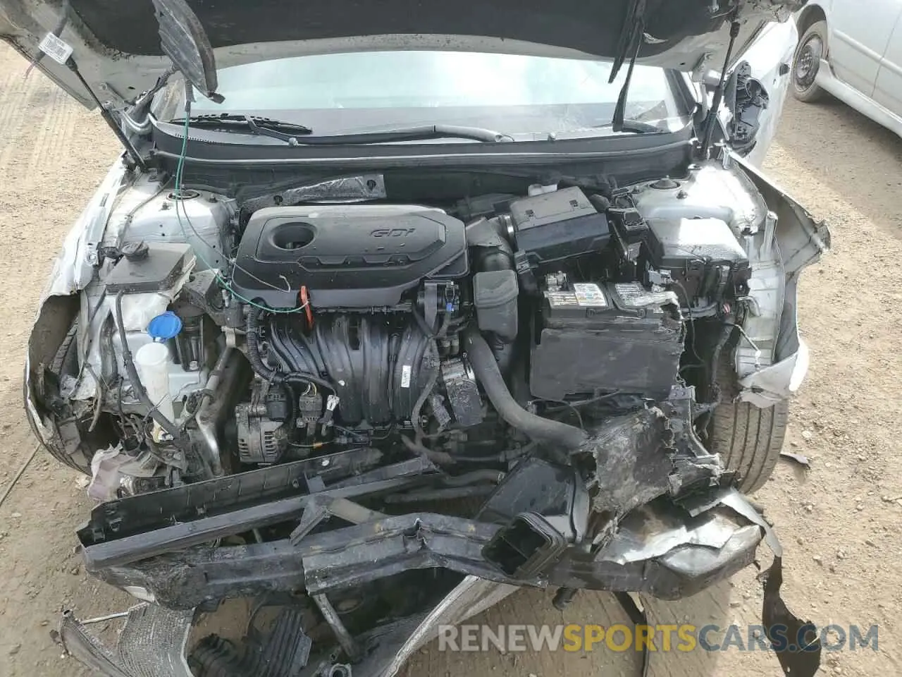 11 Photograph of a damaged car 5NPE24AF4KH806830 HYUNDAI SONATA 2019