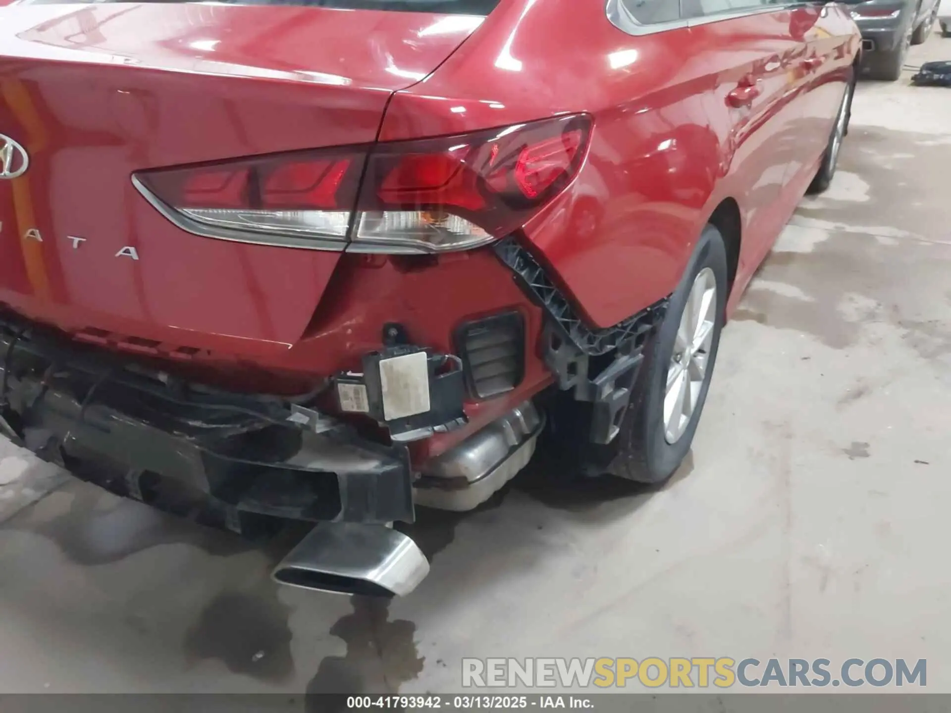 12 Photograph of a damaged car 5NPE24AF5KH735198 HYUNDAI SONATA 2019