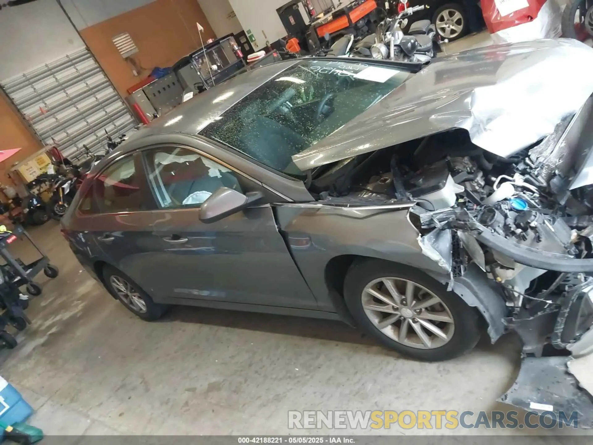 14 Photograph of a damaged car 5NPE24AF5KH742426 HYUNDAI SONATA 2019