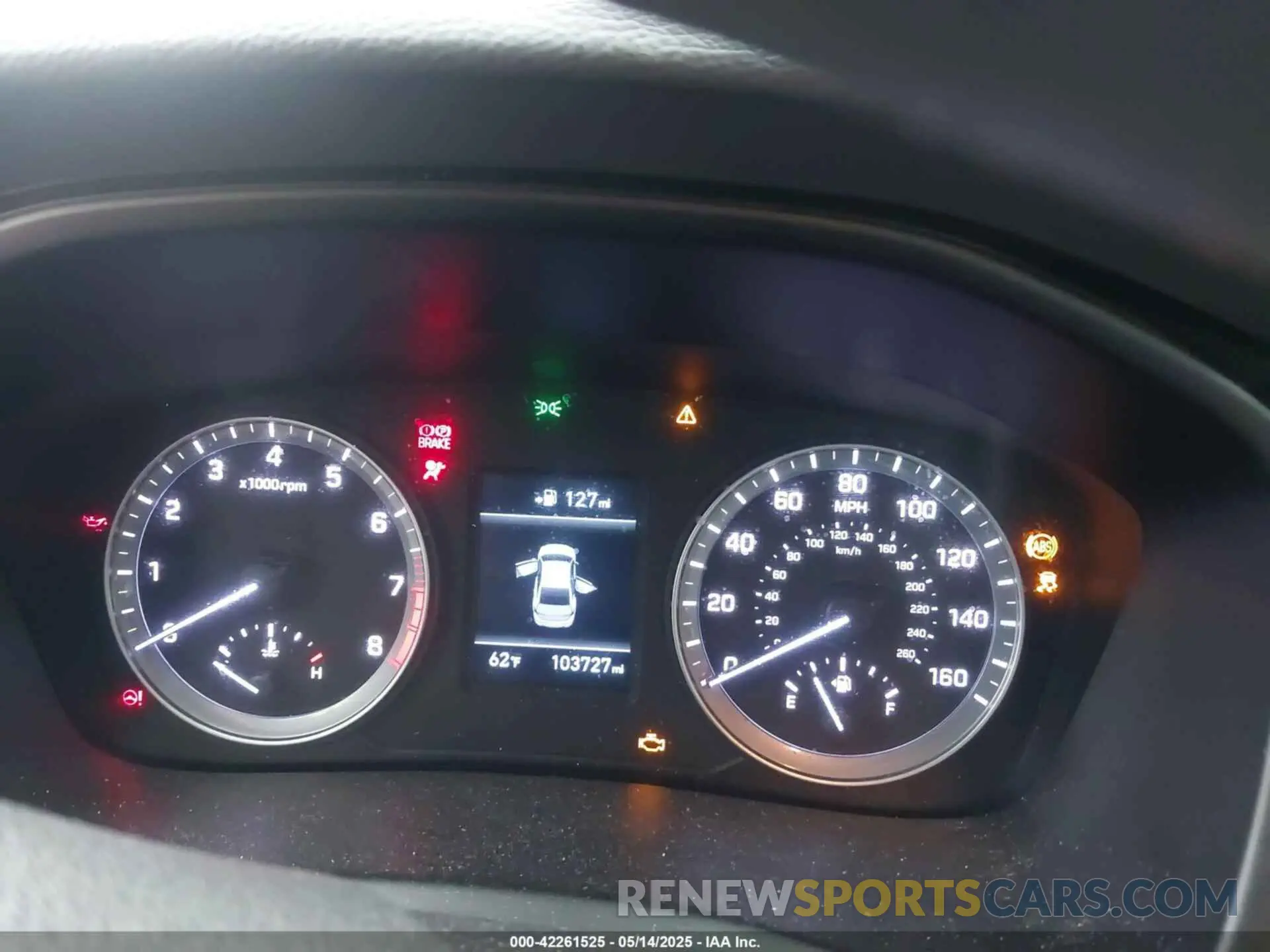 7 Photograph of a damaged car 5NPE24AF5KH752177 HYUNDAI SONATA 2019