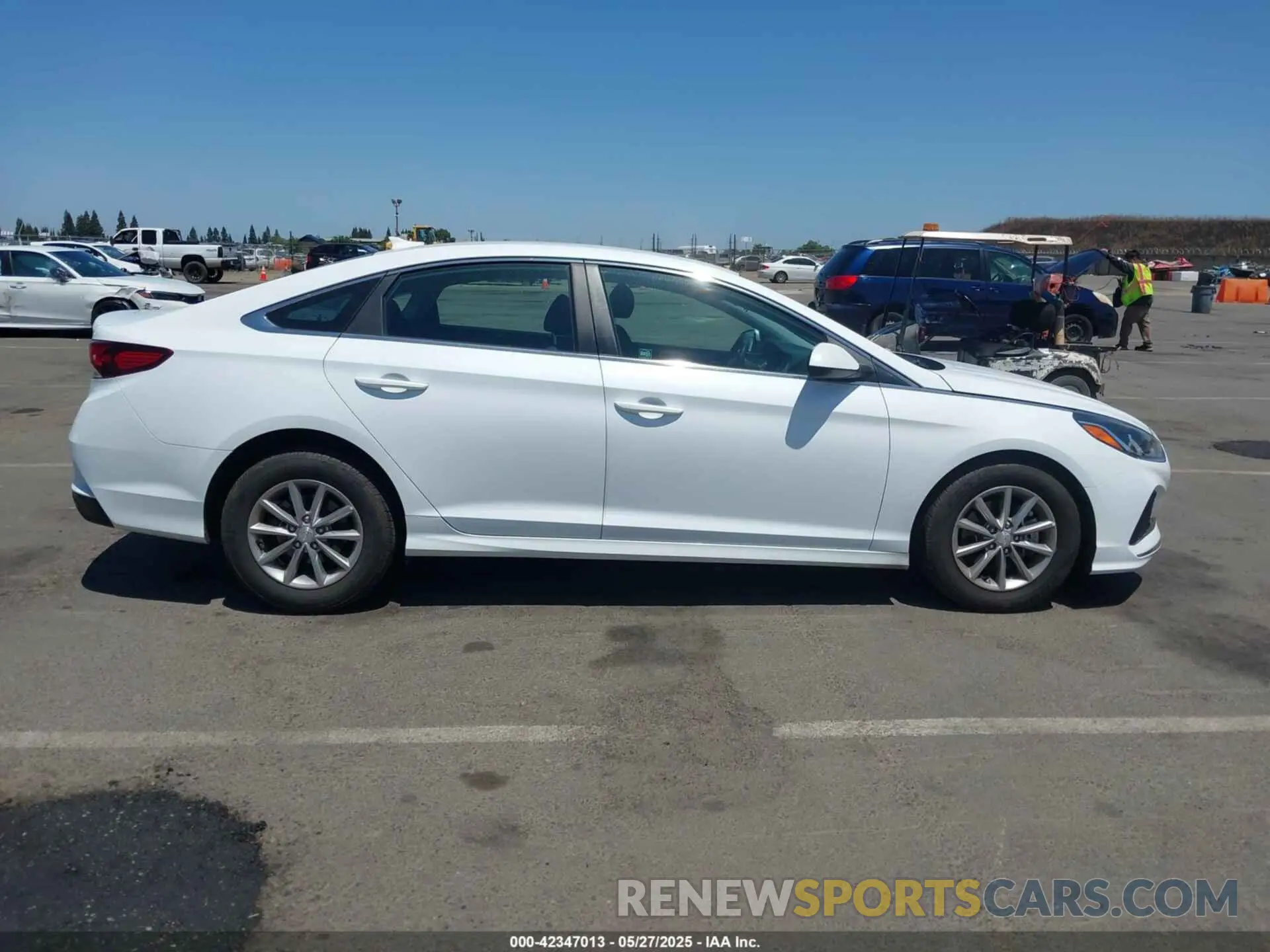 13 Photograph of a damaged car 5NPE24AF5KH755497 HYUNDAI SONATA 2019