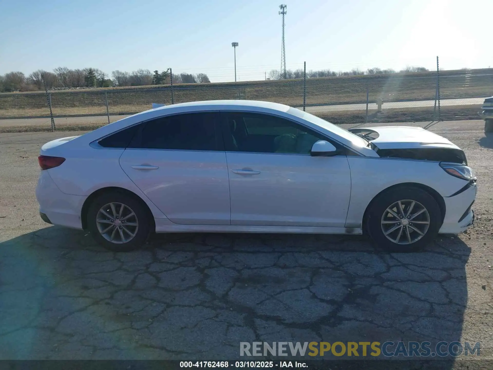 13 Photograph of a damaged car 5NPE24AF5KH766757 HYUNDAI SONATA 2019