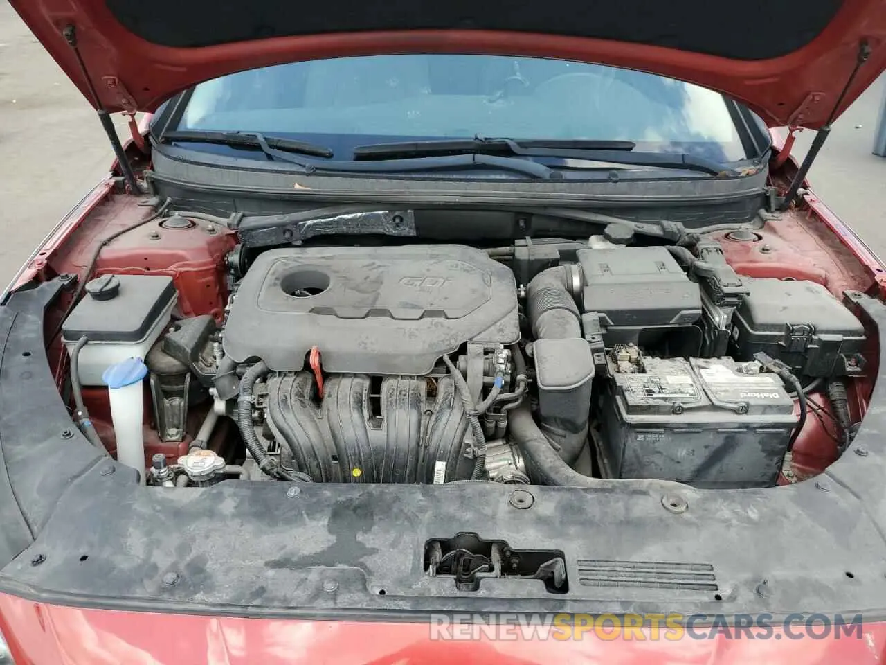 11 Photograph of a damaged car 5NPE24AF5KH777807 HYUNDAI SONATA 2019