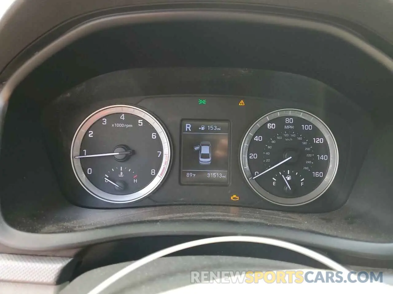 9 Photograph of a damaged car 5NPE24AF5KH777807 HYUNDAI SONATA 2019