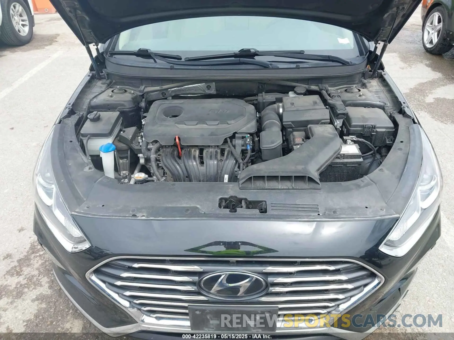 10 Photograph of a damaged car 5NPE24AF5KH805900 HYUNDAI SONATA 2019