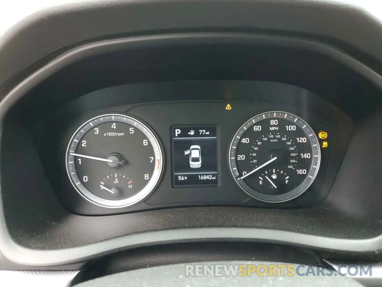 9 Photograph of a damaged car 5NPE24AF5KH806898 HYUNDAI SONATA 2019