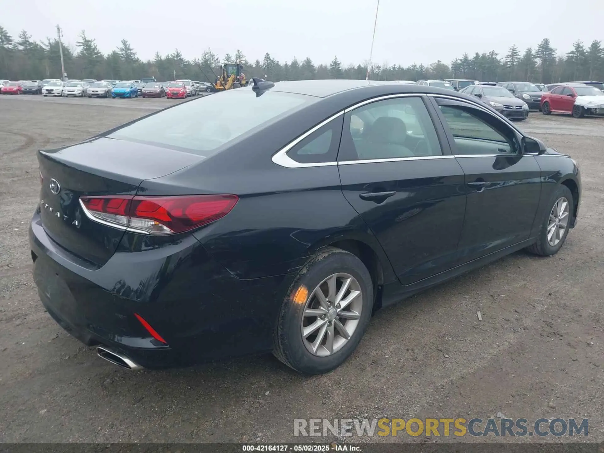 4 Photograph of a damaged car 5NPE24AF6KH726851 HYUNDAI SONATA 2019
