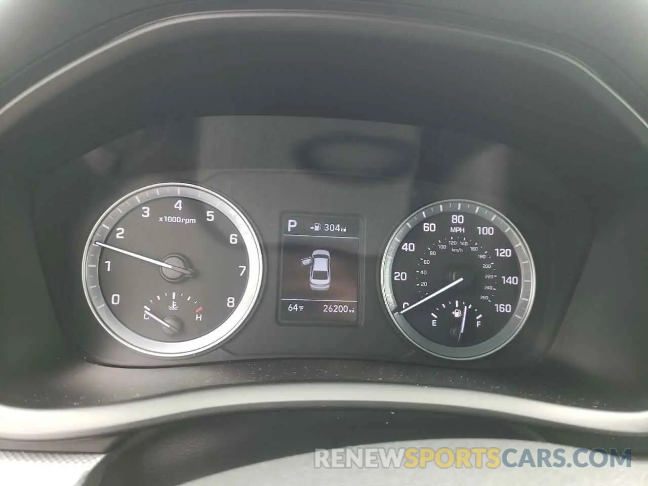 9 Photograph of a damaged car 5NPE24AF6KH737736 HYUNDAI SONATA 2019