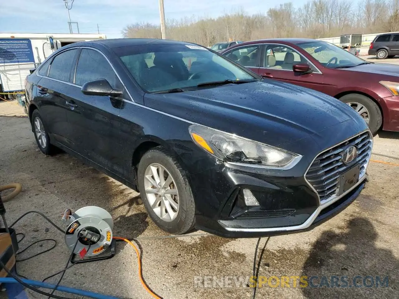 4 Photograph of a damaged car 5NPE24AF6KH745030 HYUNDAI SONATA 2019