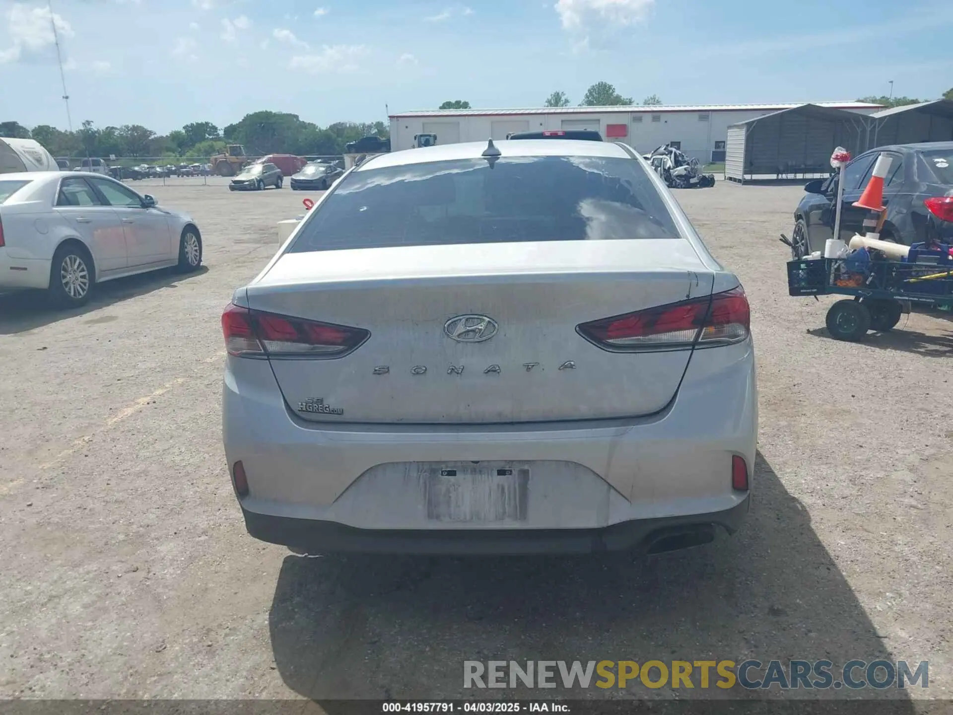 16 Photograph of a damaged car 5NPE24AF6KH746694 HYUNDAI SONATA 2019