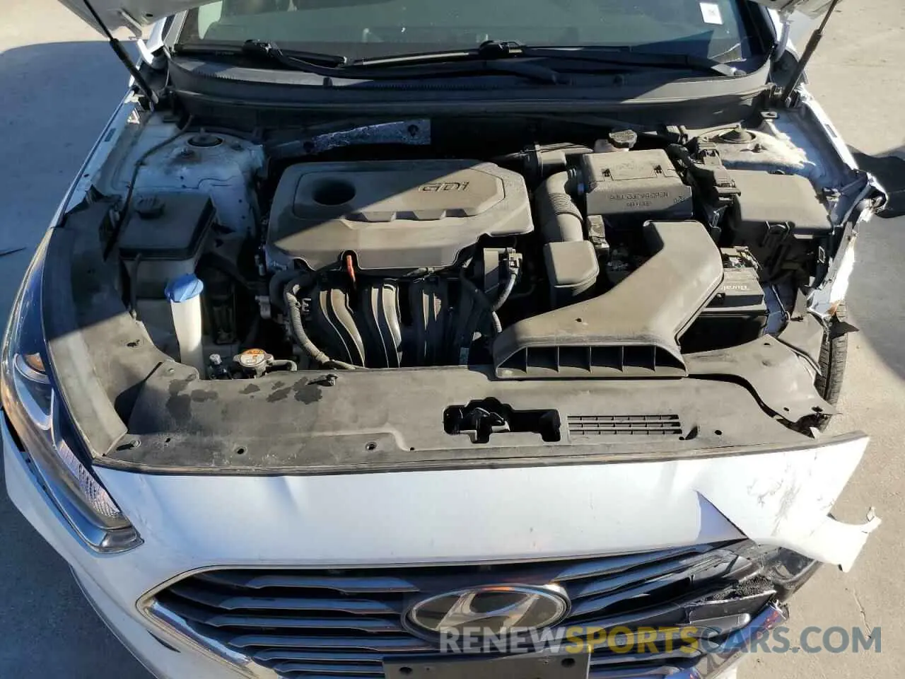 13 Photograph of a damaged car 5NPE24AF6KH748347 HYUNDAI SONATA 2019