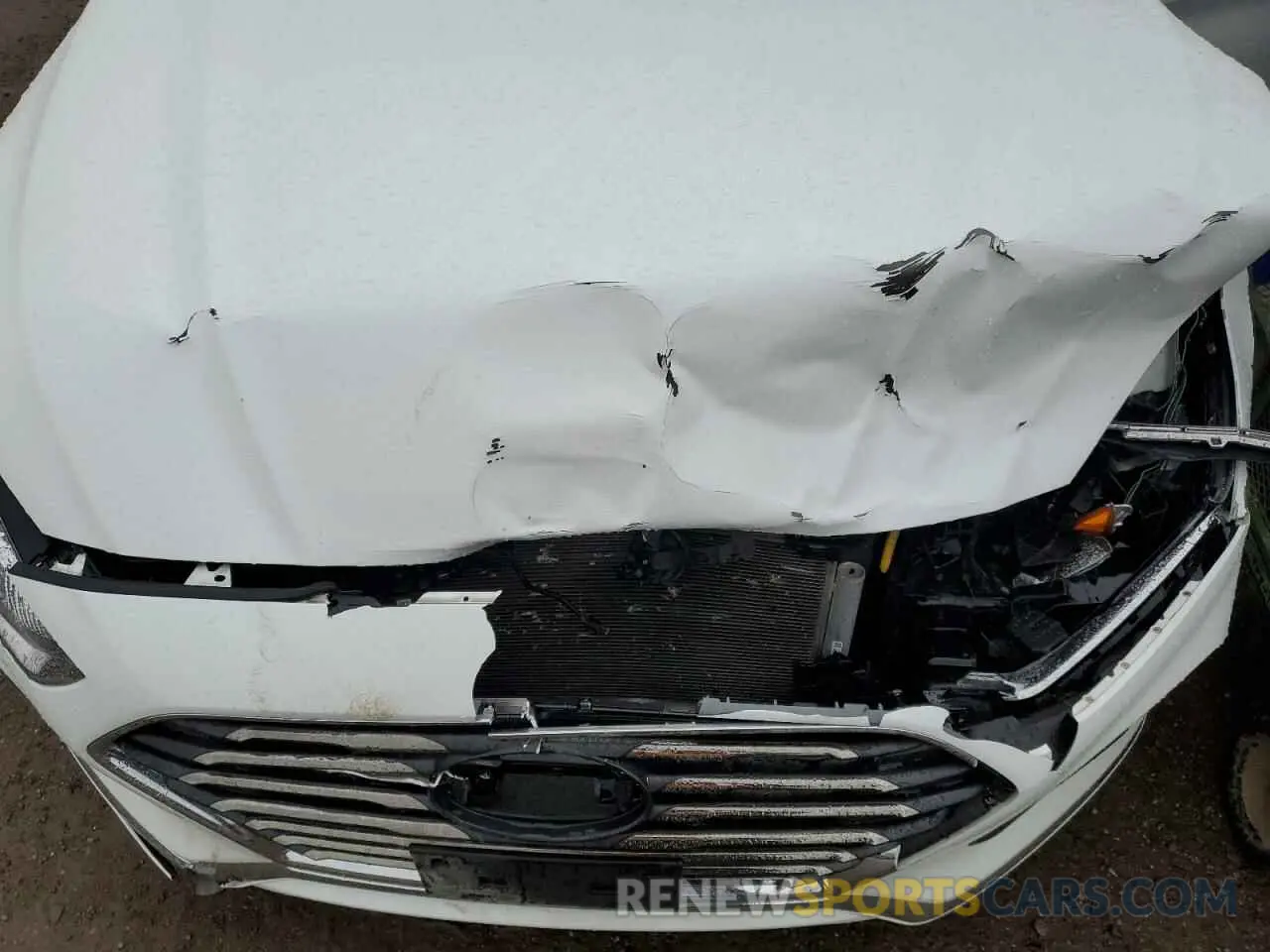 11 Photograph of a damaged car 5NPE24AF6KH756397 HYUNDAI SONATA 2019