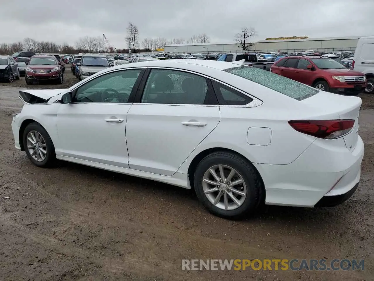 2 Photograph of a damaged car 5NPE24AF6KH756397 HYUNDAI SONATA 2019
