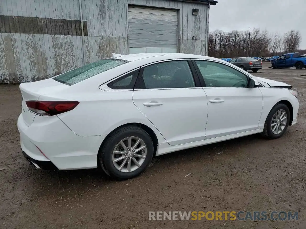 3 Photograph of a damaged car 5NPE24AF6KH756397 HYUNDAI SONATA 2019