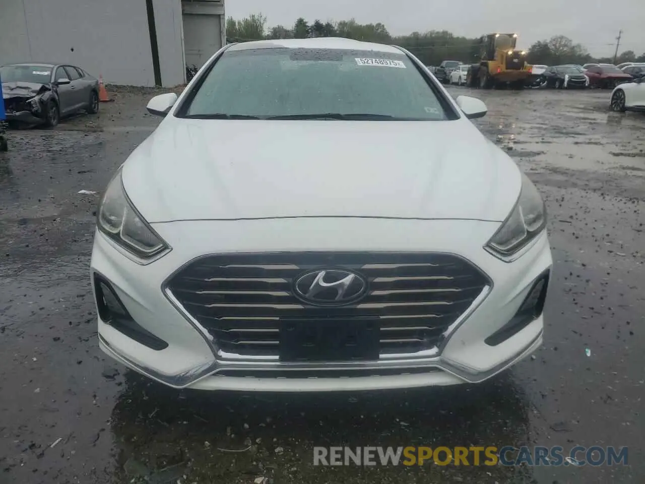 5 Photograph of a damaged car 5NPE24AF6KH776231 HYUNDAI SONATA 2019